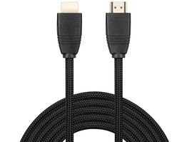 Sandberg HDMI 2.1 Cable 8K, 2m - Calidad de Imagen Nítida y Videos Ultra Fluidos para Juegos, Streaming y Experiencias Visuales Exigentes
