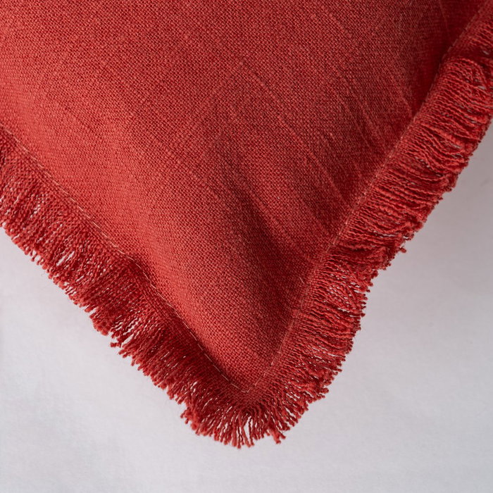 Cojín Teja 70% Algodón / 30% Lino 60 X 60 cm Cojín Teja 70% Algodón / 30% Lino 60 X 60 cm