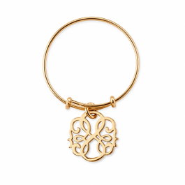 Alex And Ani Anillo Chap Sendero Vida Dorado Talla 55
