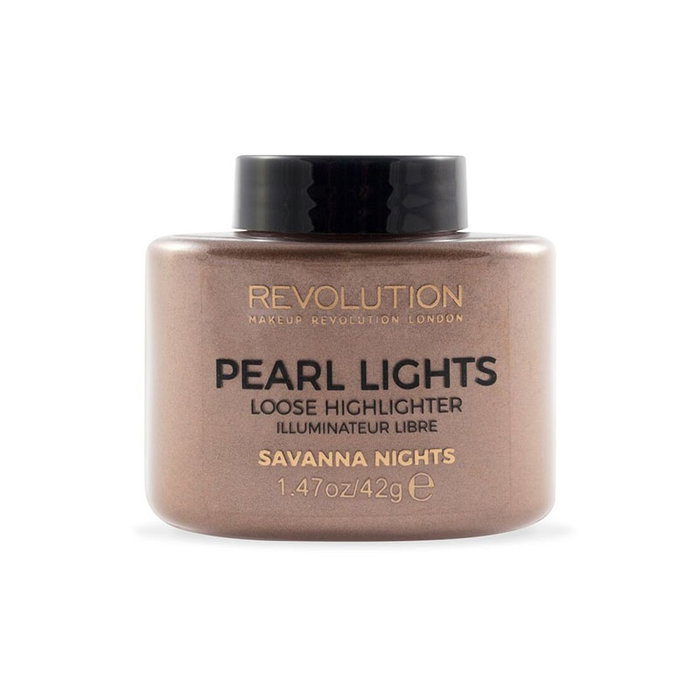 Pearl Lights, Polvo iluminador suelto, Noches de Savannah, 25 g