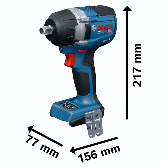Bosch GDS18V-750 Llave de impacto inalámbrica (solo, L) Bosch GDS18V-750 Llave de impacto inalámbrica (solo, L)