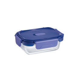 Luminarc Urban Box Recipiente Rectangular de Vidrio Hermético 37cl