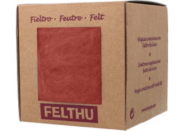 Felthu Fieltro de lana salmón