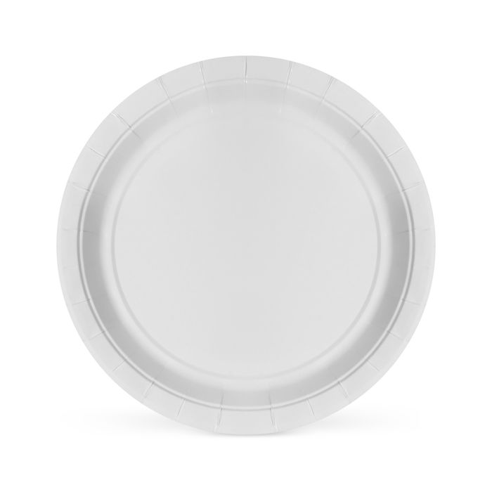 Algon Set 10 Platos Cartón Redondos Ecológicos 20 cm (36 Unidades)