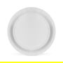 Algon Set 10 Platos Cartón Redondos Ecológicos 20 cm (36 Unidades)