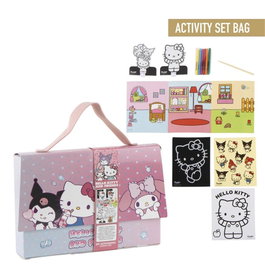 Cerdá Set Coloreable Bolso Hello Kitty and Friends Rosa