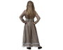 Disfraz Vestido Largo Comunión Niña 5-6 Años Gris Poliéster