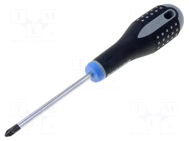 BAHCO Destornillador estándar Pozidriv® PZ2 con punta de 100 mm BAHCO Destornillador estándar Pozidriv® PZ2 con punta de 100 mm