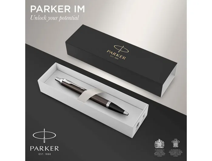 Parker IM Core Espresso Marrón Oscuro con Estuche