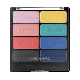 Color Icon, Paleta de sombras de ojos, E7371, Niño cartel, 8 tonos, 6 g
