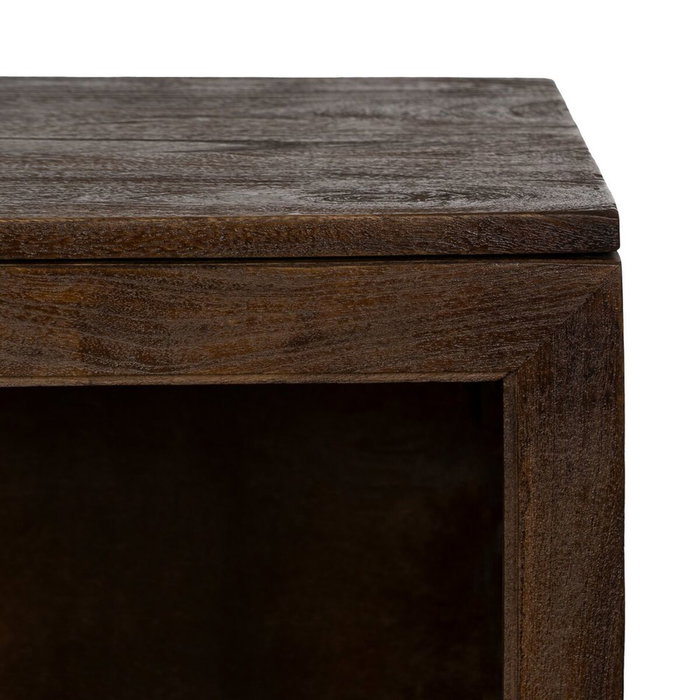 Ixia Armario de Salón en Madera de Mango Marrón 80 x 40 x 100 cm Ixia Armario de Salón en Madera de Mango Marrón 80 x 40 x 100 cm