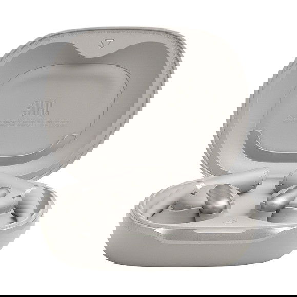 JBL Sense Pro True Wireless - Auriculares Open Sound con reducción de ruido, IP54, autonomía 30h, gris