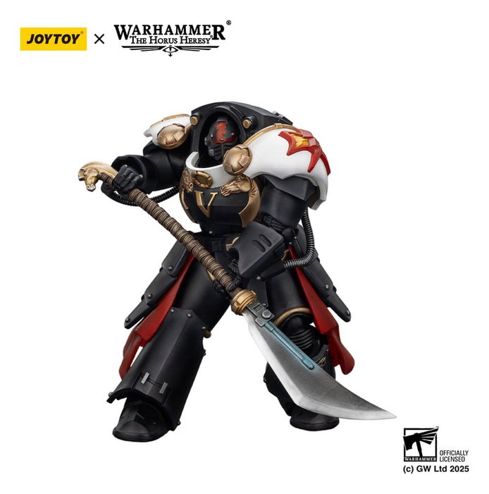 Joy Toy Warhammer The Horus Heresy White Scars Ebon Keshig Terminator con Power Glaive