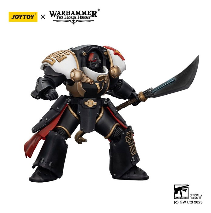 Joy Toy Warhammer The Horus Heresy White Scars Ebon Keshig Terminator con Power Glaive