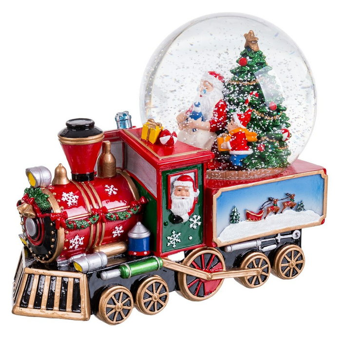 Adorno Navideño Multicolor Tren 21,5 x 12 x 17,5 cm Adorno Navideño Multicolor Tren 21,5 x 12 x 17,5 cm
