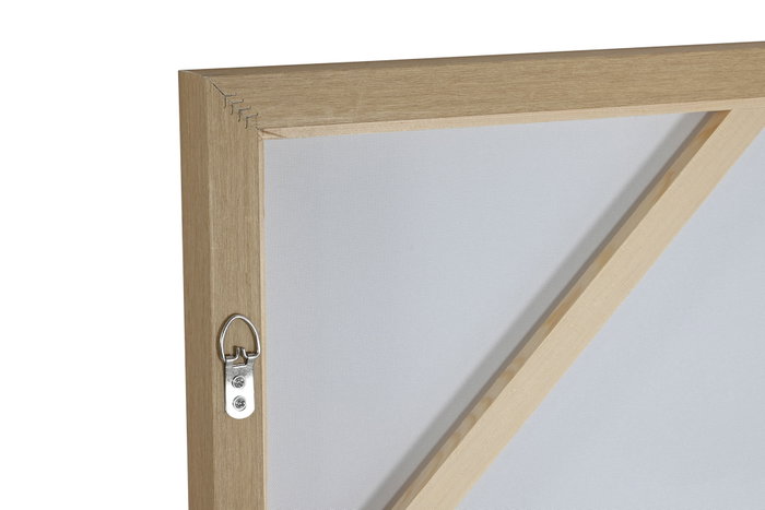 DKD Home Decor Set de 2 Cuadros Lienzo PS 100x100 cm Abstracto