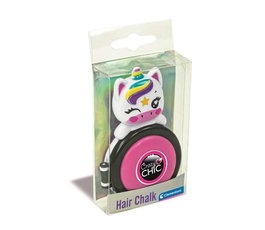 Clementoni Polvo Lovely Hair Chalk Colorea Tu Pelo 20,7x5,6x2,1 cm