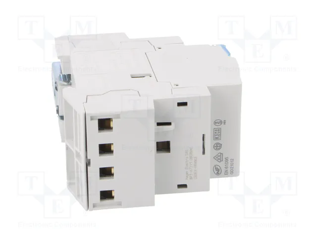 HAGER Contactor 4-polar de instalación ESD 25A 24VAC NO x4
