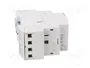 HAGER Contactor 4-polar de instalación ESD 25A 24VAC NO x4