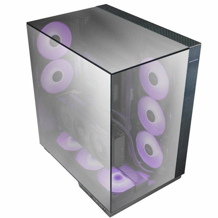 Mars Gaming MC3GFPRO Semitorre con Triple Cristal Cromado y ARGB Mars Gaming MC3GFPRO Semitorre con Triple Cristal Cromado y ARGB