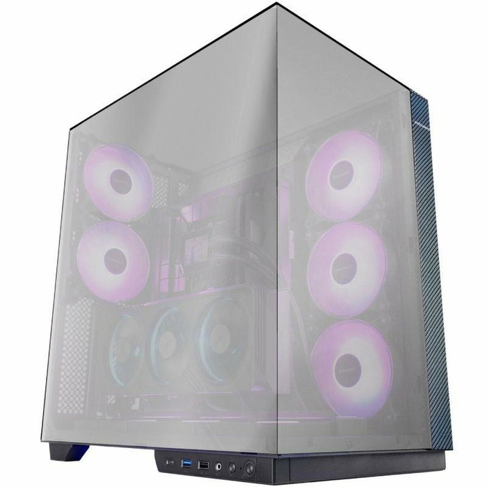 Mars Gaming MC3GFPRO Semitorre con Triple Cristal Cromado y ARGB Mars Gaming MC3GFPRO Semitorre con Triple Cristal Cromado y ARGB