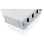 Digitus Distribuidor de empalmes de fibra óptica 6 SC SX/LC DX acodado Gris