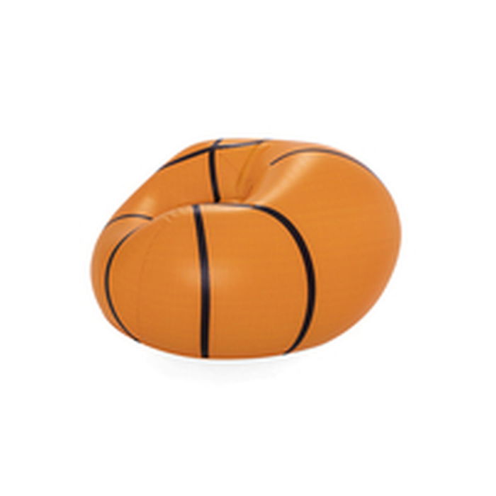 Bestway Sillon Hinchable Gigante Baloncesto 114x112x66 cm +6 Años Interior y Jardin 75103