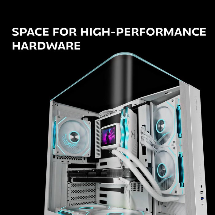 Mars Gaming MC-INFINIOLITE White Caja Semitorre ATX Mars Gaming MC-INFINIOLITE White Caja Semitorre ATX