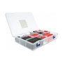 DeLOCK Surtido de tubos termorretráctiles rojo/negro 520 piezas