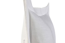 DKD Home Decor Linen collection 1c24 Cojin Cottage Blanco Roto 45 x 45 cm (2 Unidades)