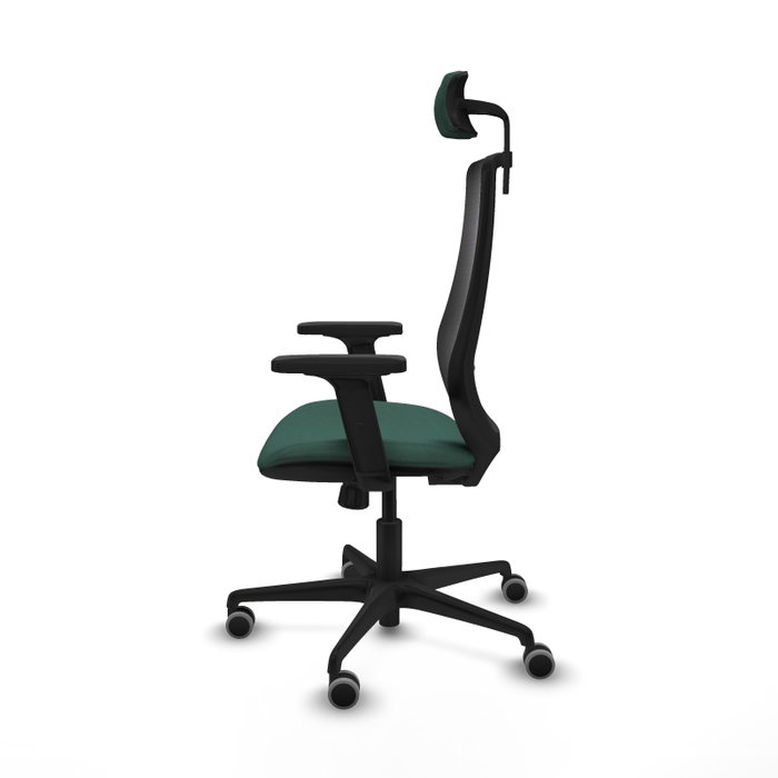 PIQUERAS Y CRESPO Silla de oficina Mardos con mecanismo Sincro, Verde botella y Negro PIQUERAS Y CRESPO Silla de oficina Mardos con mecanismo Sincro, Verde botella y Negro