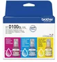 Brother BT-D100CLVAL Value Pack de tinta de recarga (Amarillo, Cian, Magenta)