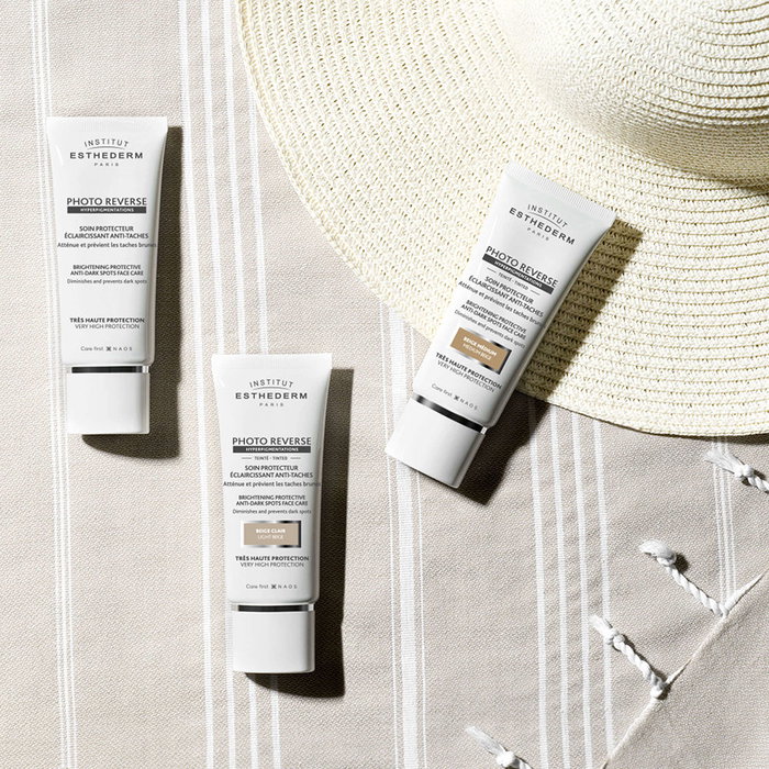 Institut Esthederm Photo Reverse Moyen 50ml Crema Facial Antiedad y Protectora Alta Protección Solar SPF50+