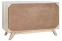 DKD Home Decor Buffet Boho Blanco Natural Mango 42 x 75 x 115 cm