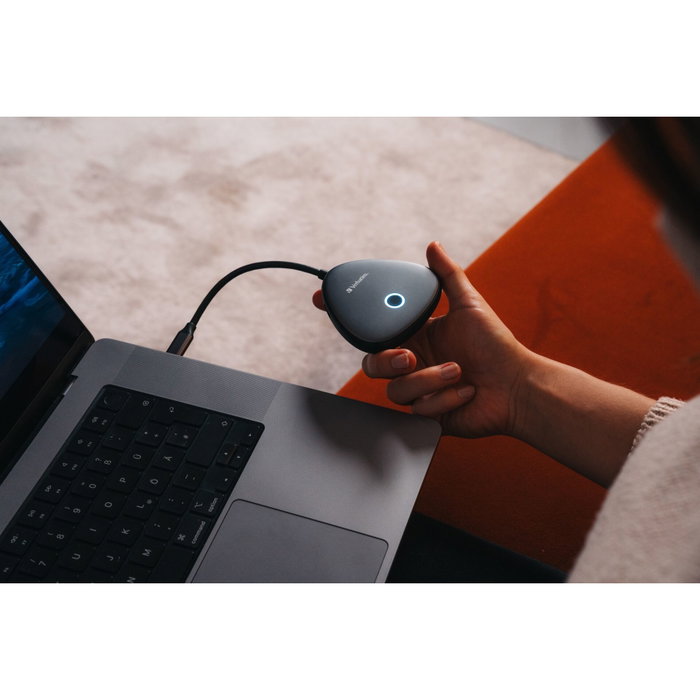 Verbatim Share My Screen USB-C Wireless Display Adapter 4K con Hub WDA-02 Verbatim Share My Screen USB-C Wireless Display Adapter 4K con Hub WDA-02