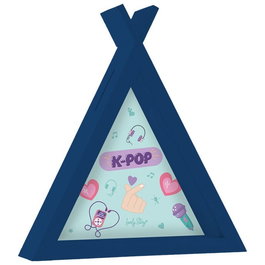 LOVELY STORY Hucha Mint K-Pop, Alcancía Decorativa, 18.5 * 16.5 * 5 cm