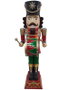 DKD Home Decor Figura Navidad Tradicional Cascanueces Musical Multicolor Resina 45 x 122 x 38 cm
