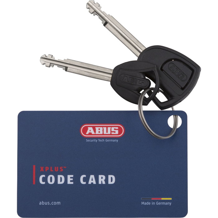 Abus GRANIT Power XS 67/105HB50 Amarillo con cadena 12KS120 Black Loop
