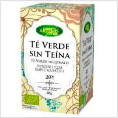 ARTEMIS BIO Té Verde Sin Teína 20 filtros