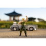 Jada Street Fighter 1956 Ford Pickup 1:24 con figura de Guile