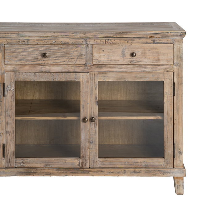 Ixia Aparador de Madera de Pino para Salón 200 x 42 x 88 cm