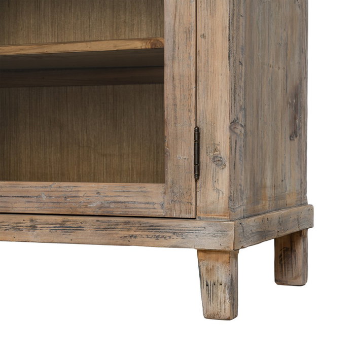 Ixia Aparador de Madera de Pino para Salón 200 x 42 x 88 cm
