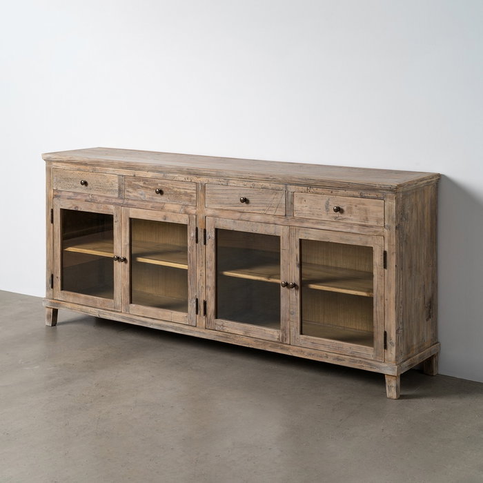 Aparador Madera de Pino Salón 200 X 42 X 88 cm