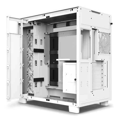 NZXT CM-H91FW-01 H9 All White Midi Tower PC Caja de Ordenador 290mm x 466mm x 495mm Blanco