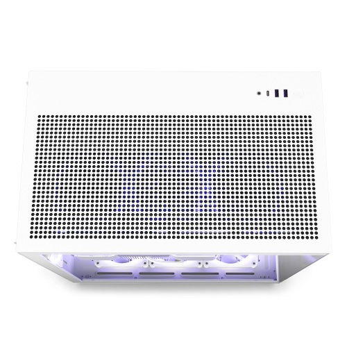 NZXT CM-H91FW-01 H9 All White Midi Tower PC Caja de Ordenador 290mm x 466mm x 495mm Blanco