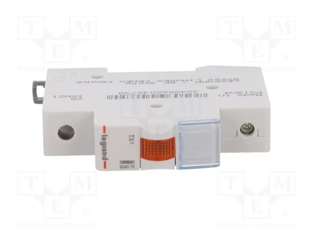 LEGRAND Indicador LED naranja 230VAC para raíl DIN LEGRAND Indicador LED naranja 230VAC para raíl DIN