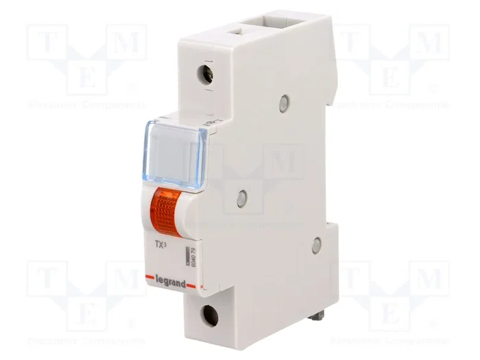 LEGRAND Indicador LED naranja 230VAC para raíl DIN LEGRAND Indicador LED naranja 230VAC para raíl DIN
