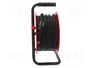 KEL Prolongador de alimentación H05RR-F 3G1,5mm² 50m Negro