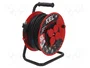 KEL Prolongador de alimentación H05RR-F 3G1,5mm² 50m Negro