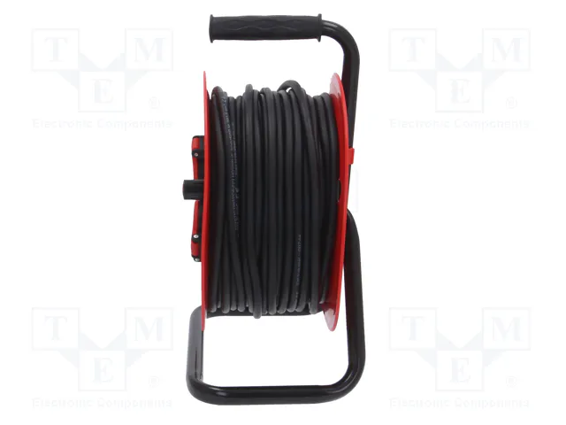 KEL Prolongador de alimentación H05RR-F 3G1,5mm² 50m Negro